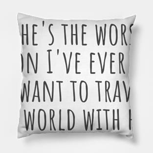 Travel The World Pillow