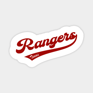 Texas Rangers Magnet