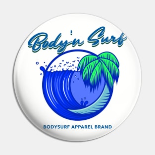 bodysurf waves and fun Pin