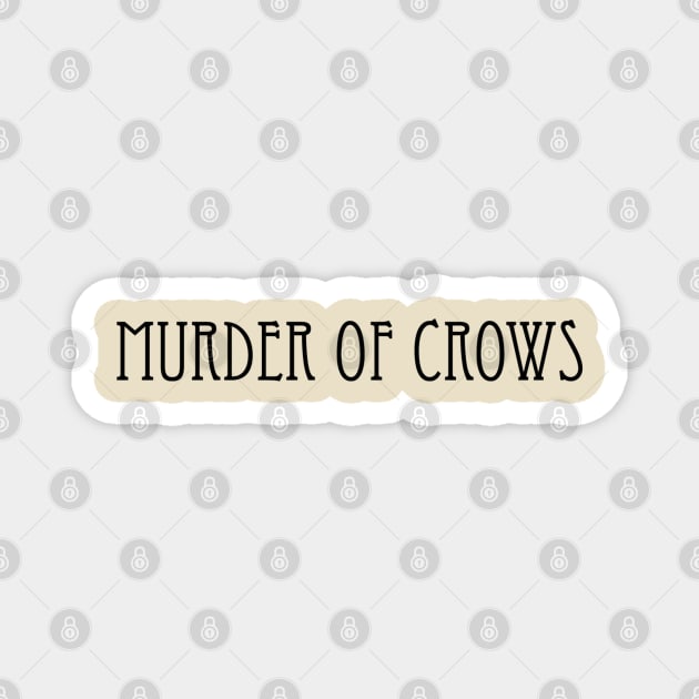 MURDER OF CROWS Magnet by JerryGranamanPhotos71