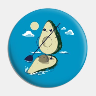 Avocaddle Surf Pin