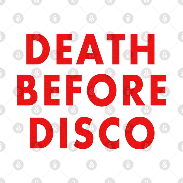 Retro Death Before Disco by E