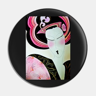 neon geisha Jacqueline Mcculloch Pin