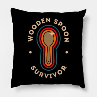 Wooden Spoon Survivor Pillow