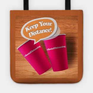 Keep Your Distance! #Social Distancing Tote