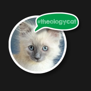 Dwight knows theology #theologycat T-Shirt