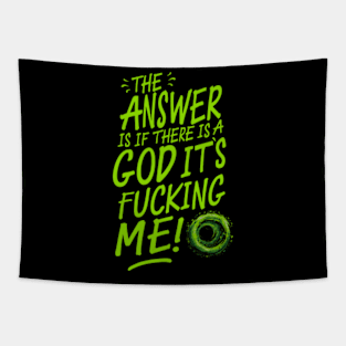 If God Exists Tapestry