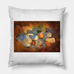 stones....by the sea Pillow