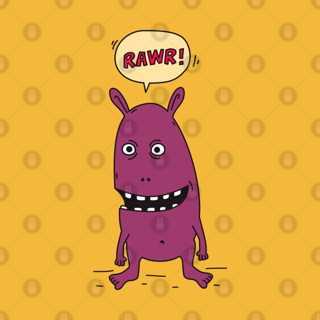 Rawr! Monster! by hyperactive