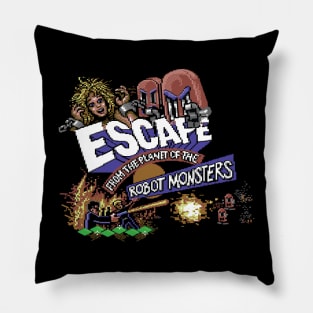 Escape from the Planet of the Robot Monsters Pillow