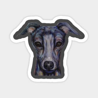 cute greyhound Magnet