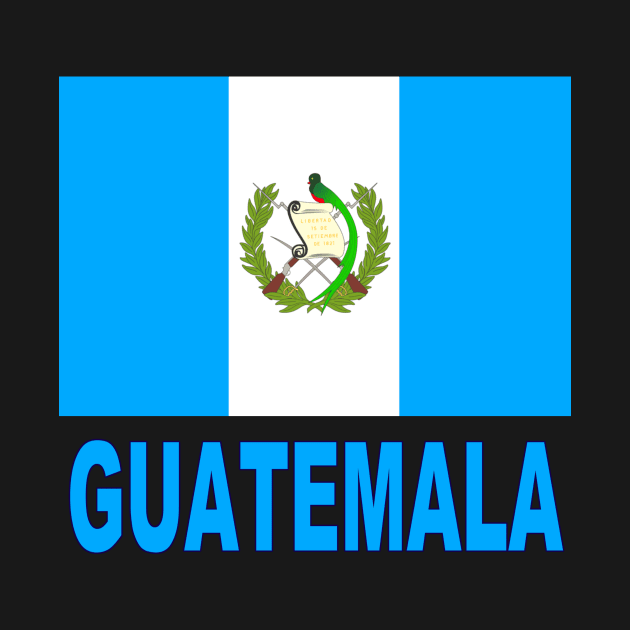 The Pride of Guatemala - Guatemalan National Flag Design by Naves