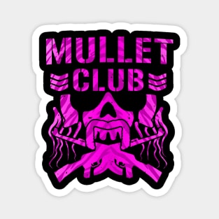 Pink Mullet Club Magnet