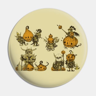 Gourdy Goblins Pin