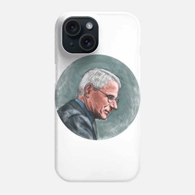 Dr. Fauci Phone Case by andrewstoveken