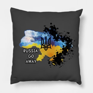 PUTIN GO AWAY Pillow