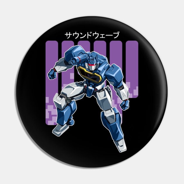 Soundwave Pin by ZeroMayhem