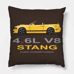 yellow convertible Pillow