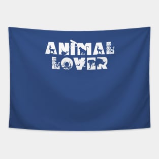 Animal Lover Wild Safari Animals Design Cute Zoo Animal Shirt Tapestry