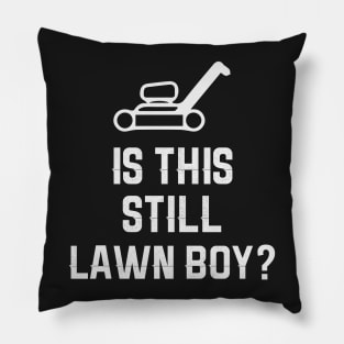 Is This Still Lawn Boy? Pillow