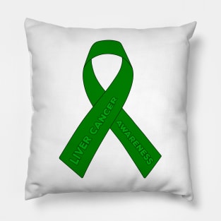 Liver Cancer Awareness Pillow