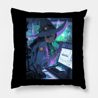 Witch girl Pillow