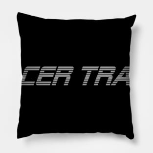 Racer Trash Logo Pillow