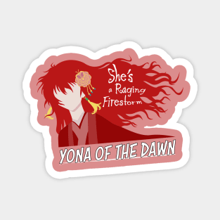 YONA OF THE DAWN + RAGING FIRESTORM Magnet