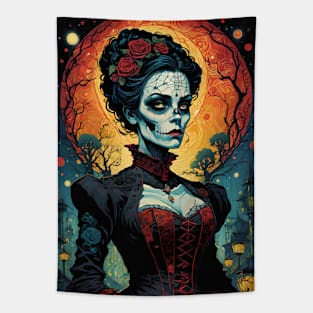 Frankensteins Bride 1 Tapestry