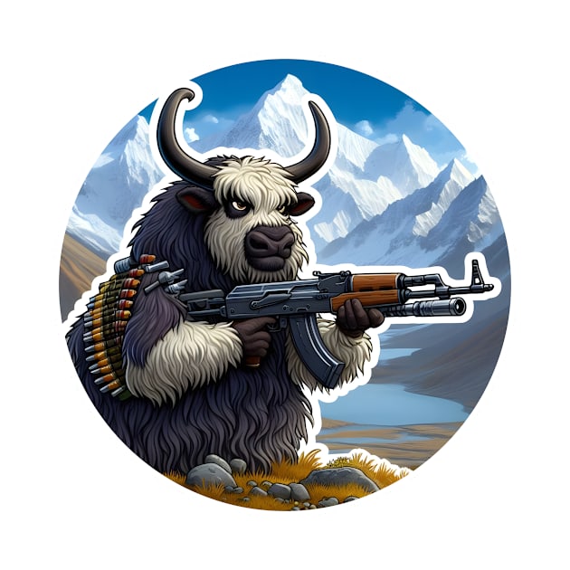 Tactical Yak by Rawlifegraphic