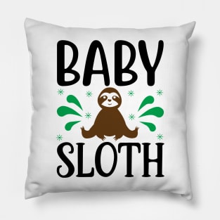 Baby Sloth Pillow