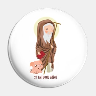 Saint Anthony Abbot Pin