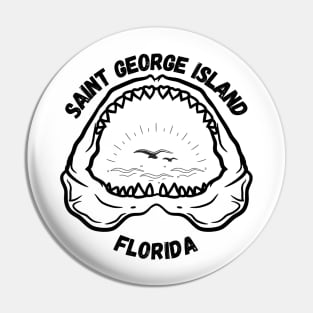 Saint George Island Florida Pin