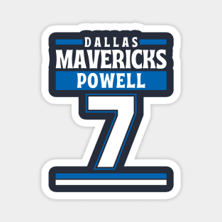 Dallas Mavericks Powell 7 Limited Edition Magnet