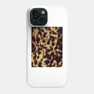 Coffee and Creme Caramel Tortoise Shell Phone Case