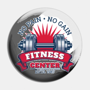 Fitness center Pin