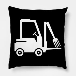 Forklift Dad Joke Pillow