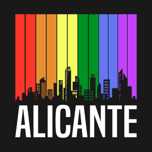 The Love For My City Alicante Great Gift For Everyone Who Likes This Place. T-Shirt