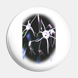 Spider Lilies Pin