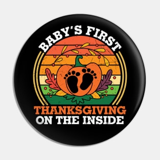 babys first thanksgiving on the inside Pin