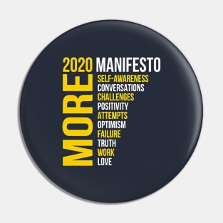 2020 Manifesto II Pin