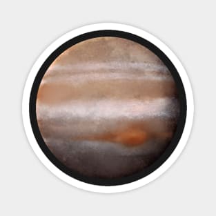 Jupiter planet sticker Magnet