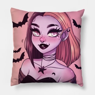 Vampire Girl Pillow