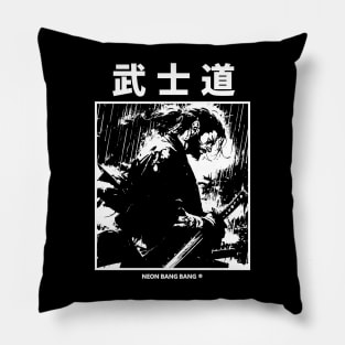 Japanese Samurai Warrior Anime Streetwear #4 Pillow