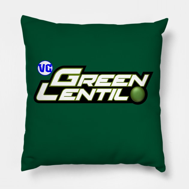 Green Lentil Pillow by cgomez15