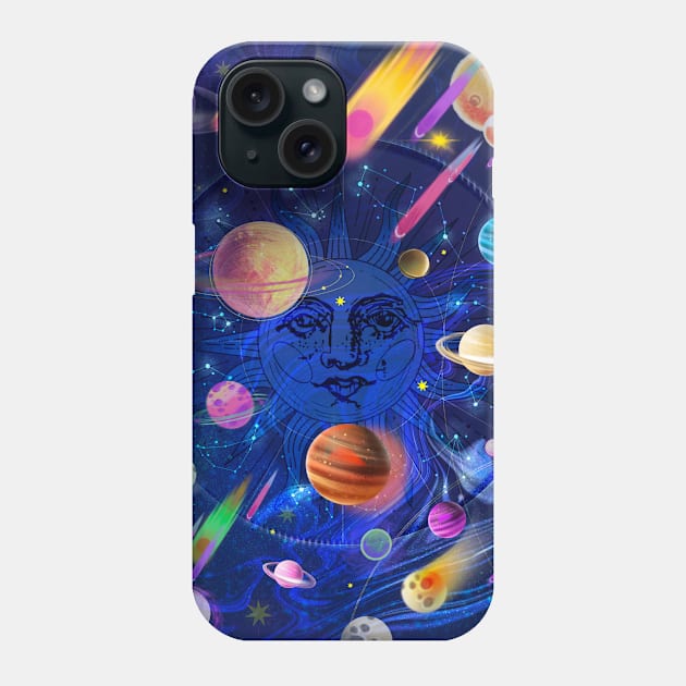 space Phone Case by BessAli