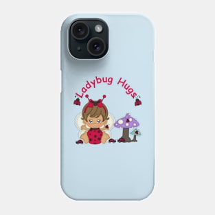 Lady Bug Hugs 2 Phone Case