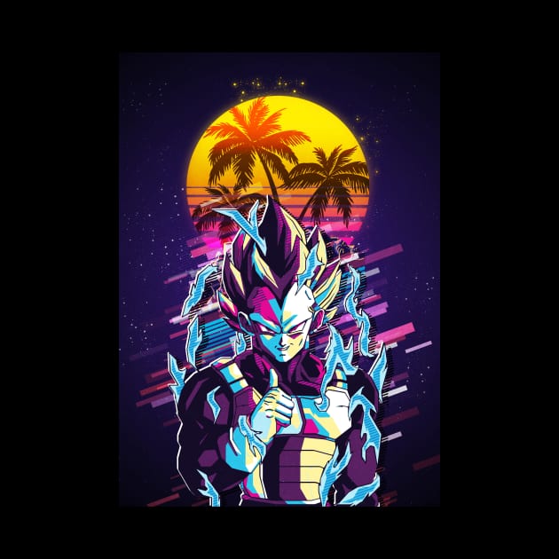 Vegeta Retro80s by Sakent