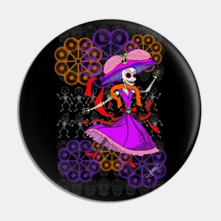 la catrina ecopop Pin