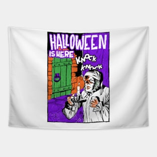 Halloween is here Tapestry